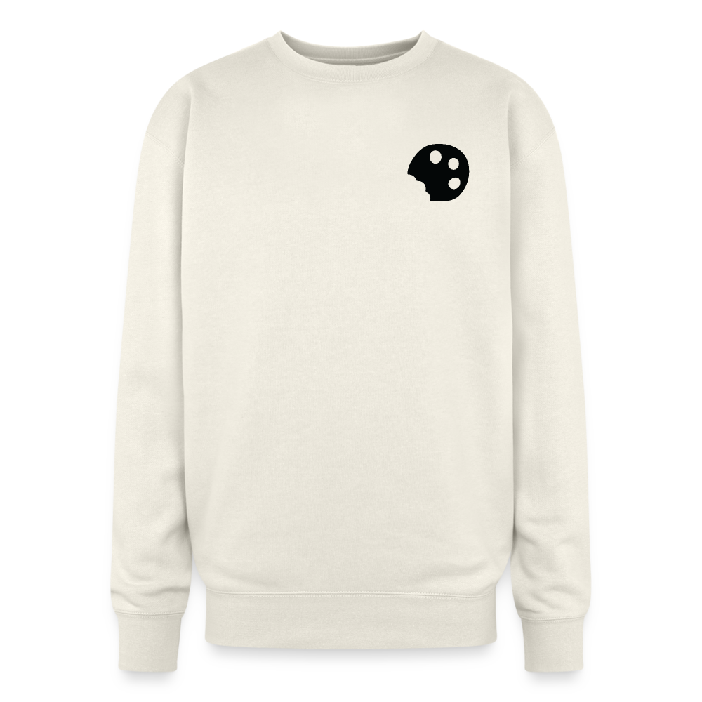 Eat Off Art Cookie/Palette Crewneck Sweatshirt - ivory