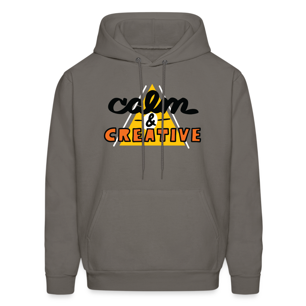 Calm & Creative Hoodie - asphalt gray