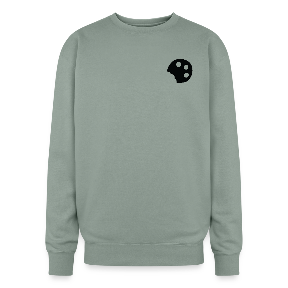 Eat Off Art Cookie/Palette Crewneck Sweatshirt - sage