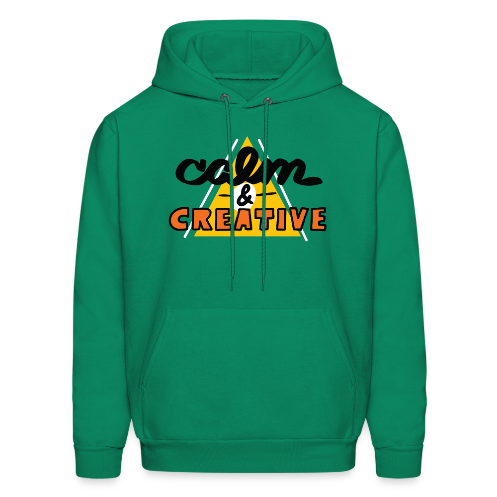 Calm & Creative Hoodie - kelly green