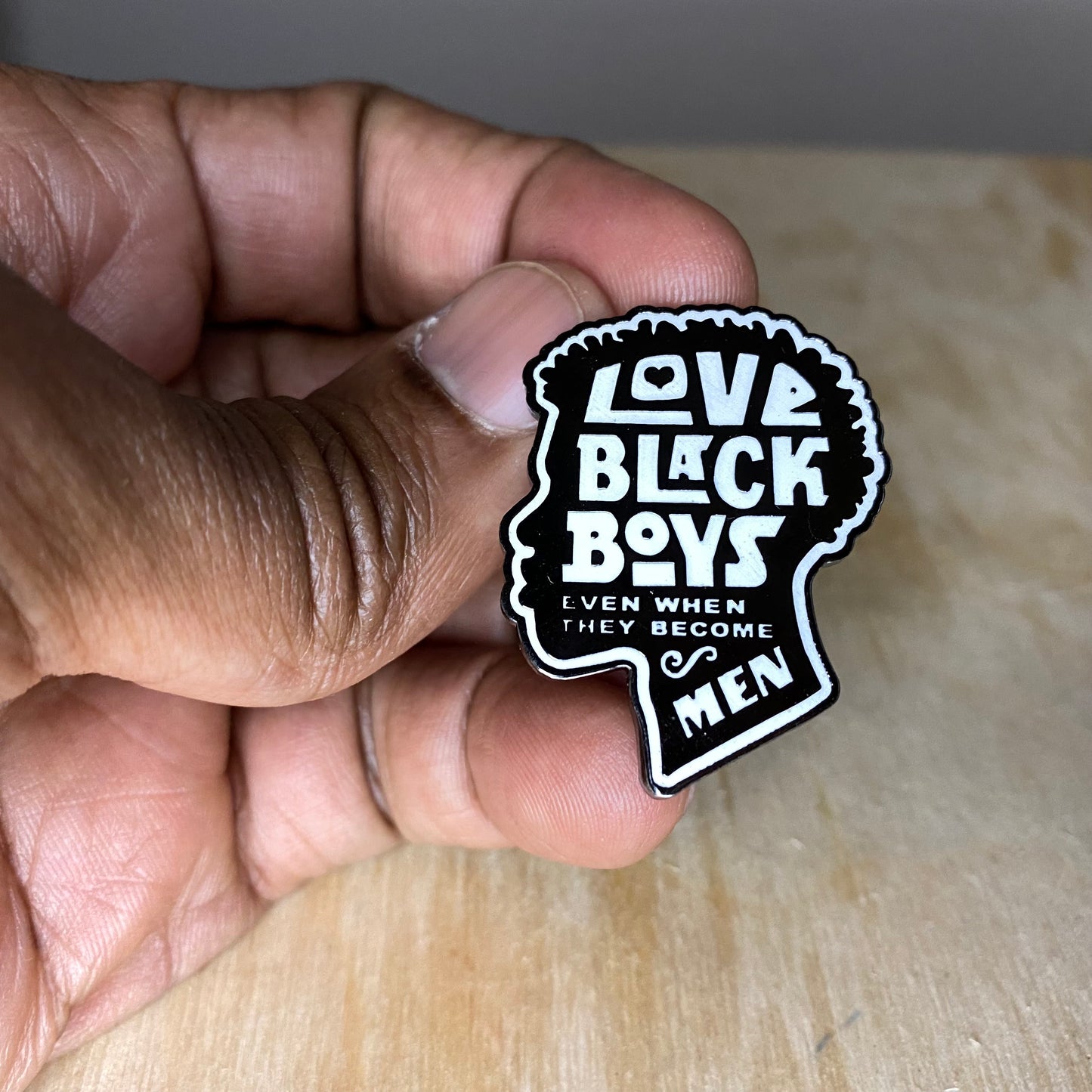 Love Black Boys...Men - Lapel Pin