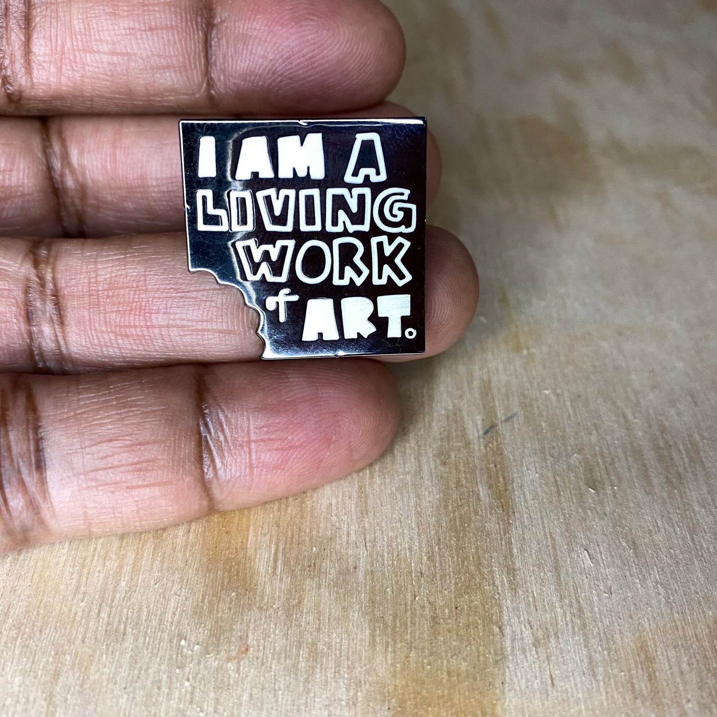 Living Work of Art - Lapel Pin