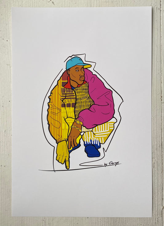 Nash Hash Art Print