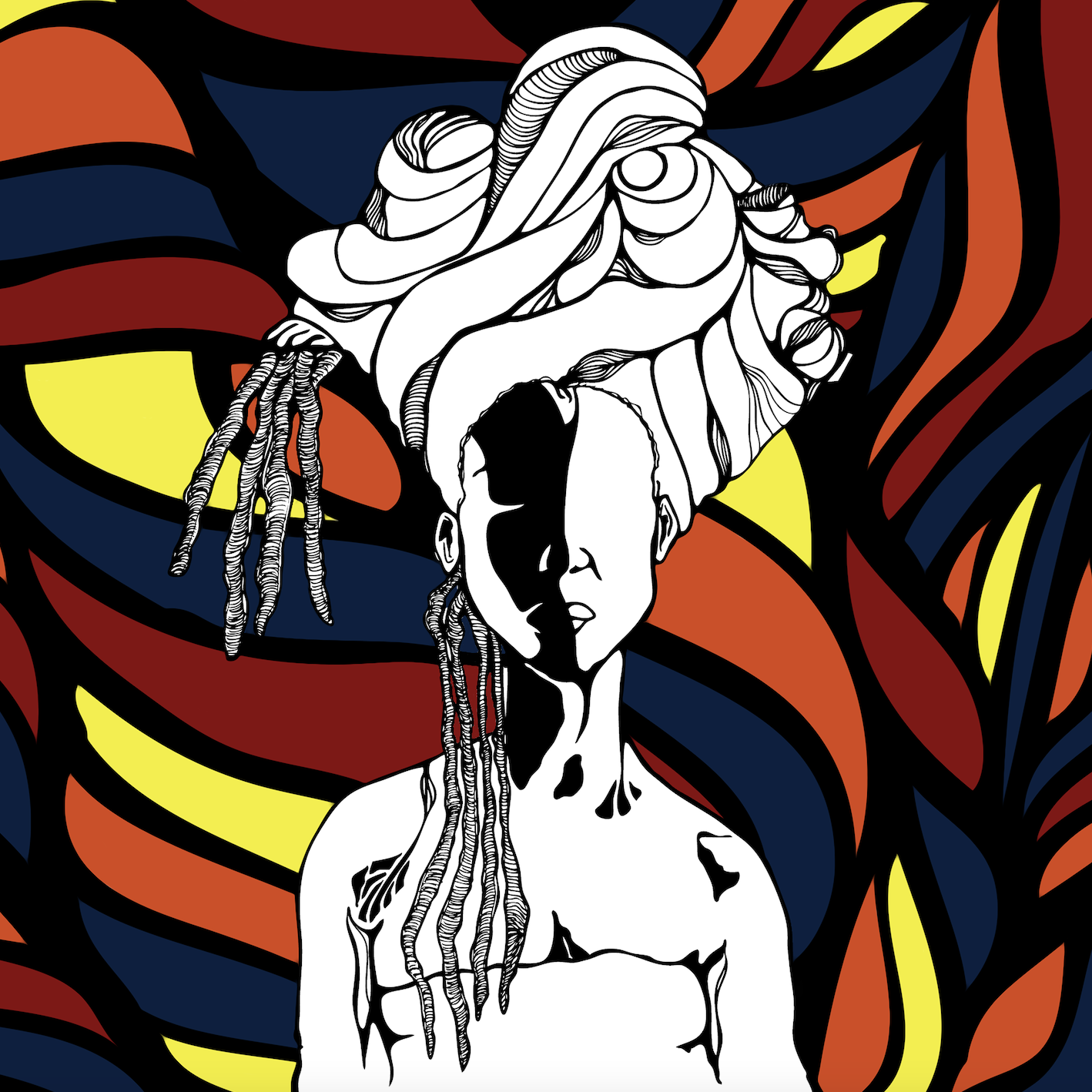 Loc'd in Color Art Print