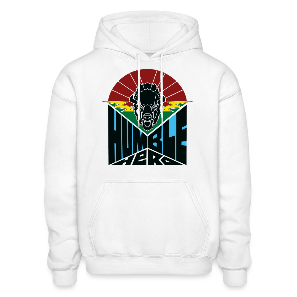 Humble Hero/Herd Hoodie - white