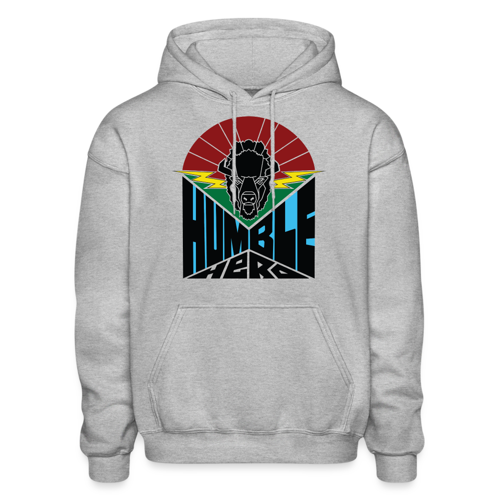 Humble Hero/Herd Hoodie - heather gray