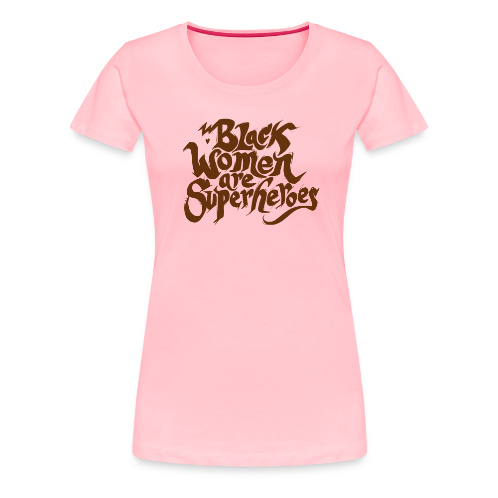 Black Women are Superheroes - pink