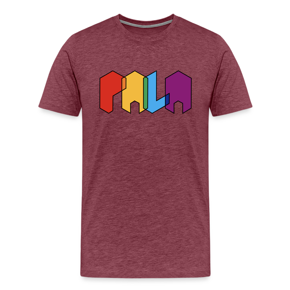 PALA for Everyone Unisex Tee - heather burgundy