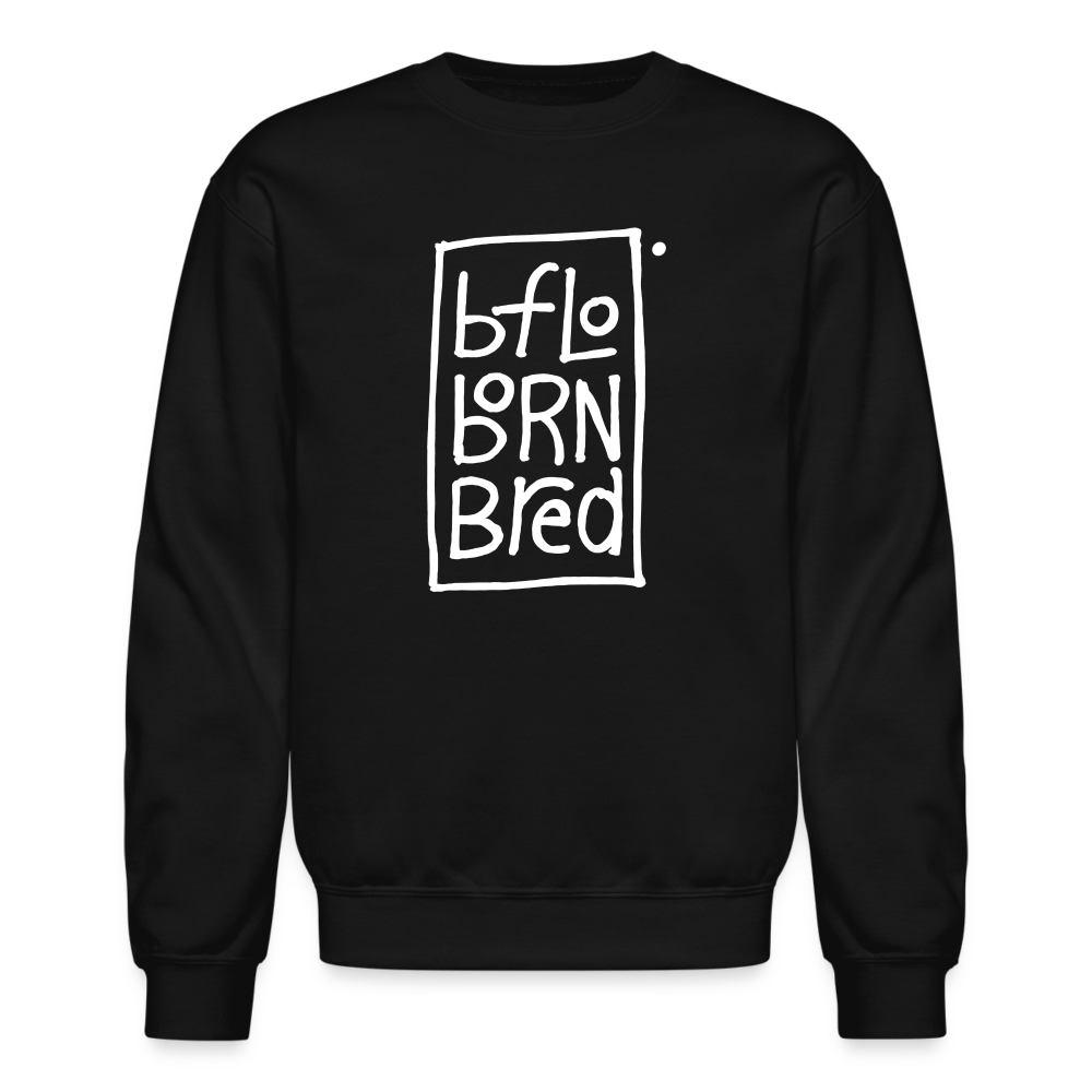 Bflo Born Bred Unisex Sweatshirt - black