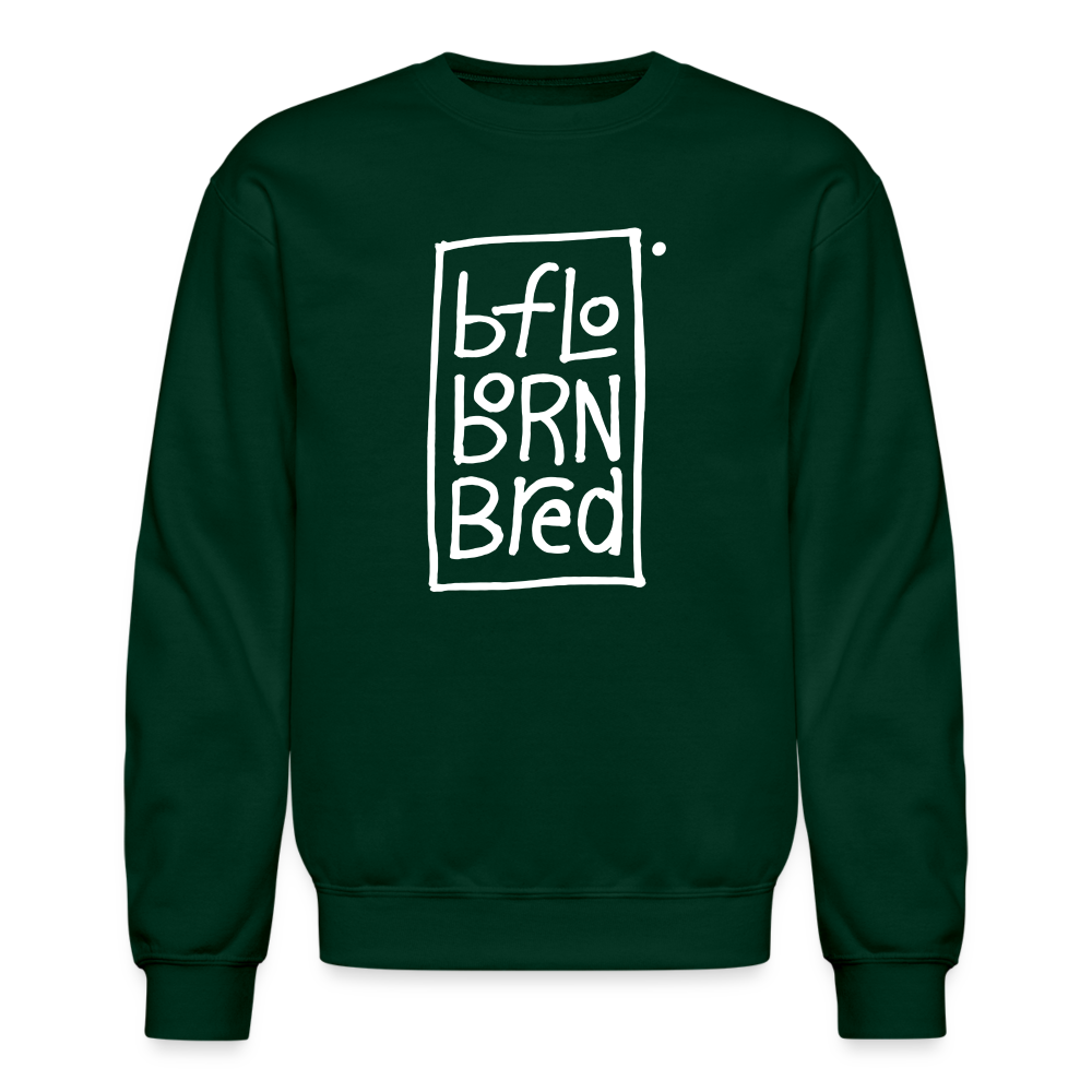 Bflo Born Bred Unisex Sweatshirt - forest green