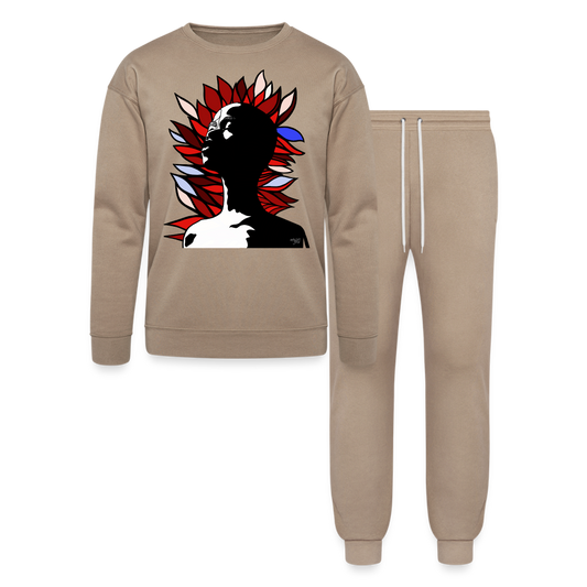 In These Colors Unisex Lounge Wear Set - tan