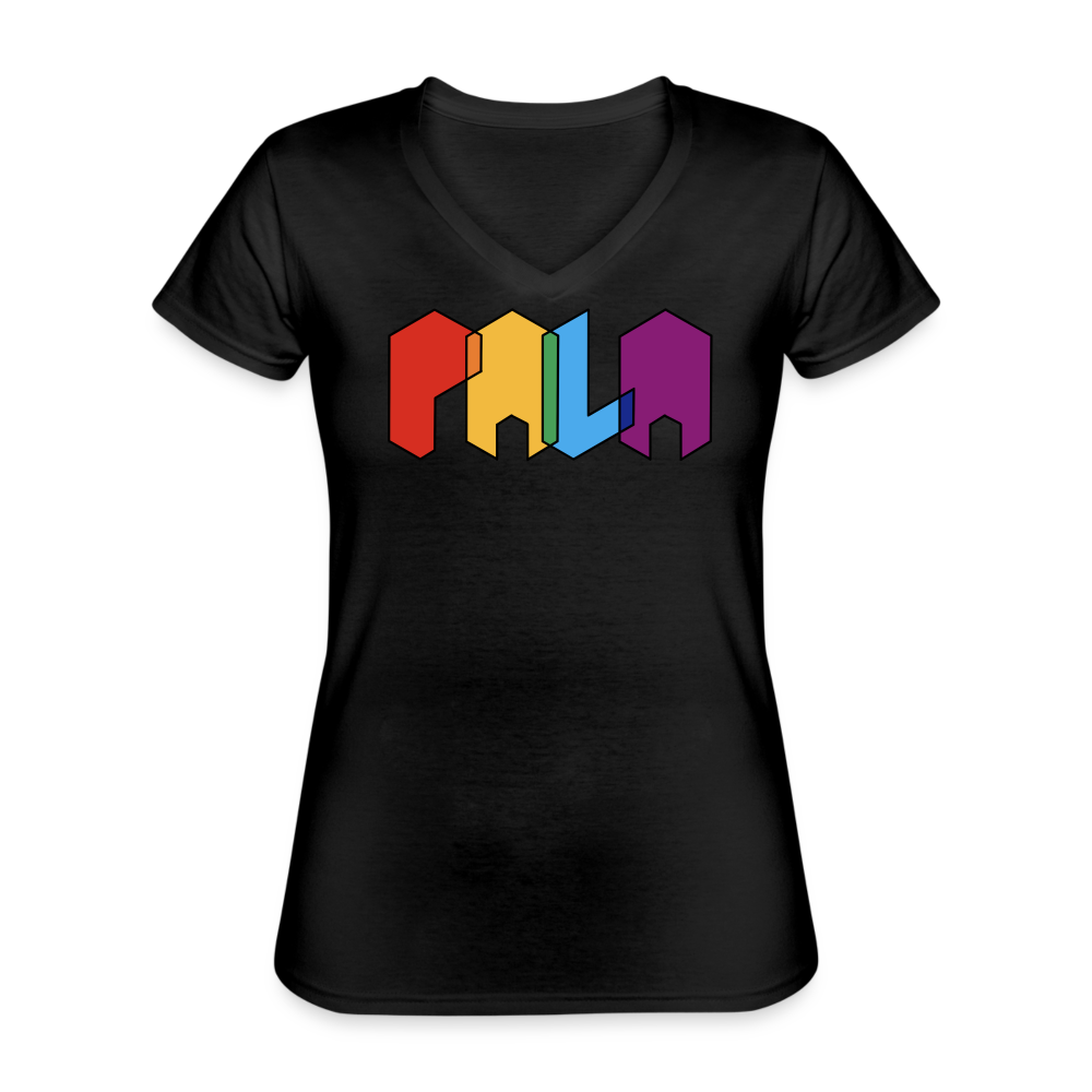 PALA for Everyone Women's Cut V-Neck - black