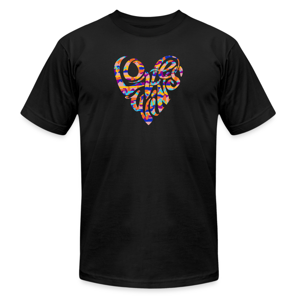 Love Wins - Unisex Tee - black