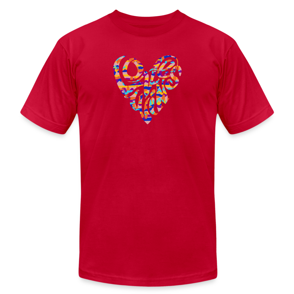 Love Wins - Unisex Tee - red