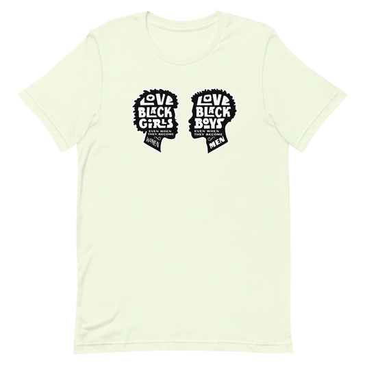 Love Black (Pair) Unisex Tee