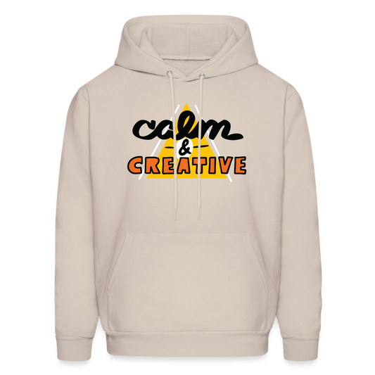 Calm & Creative Hoodie - Sand