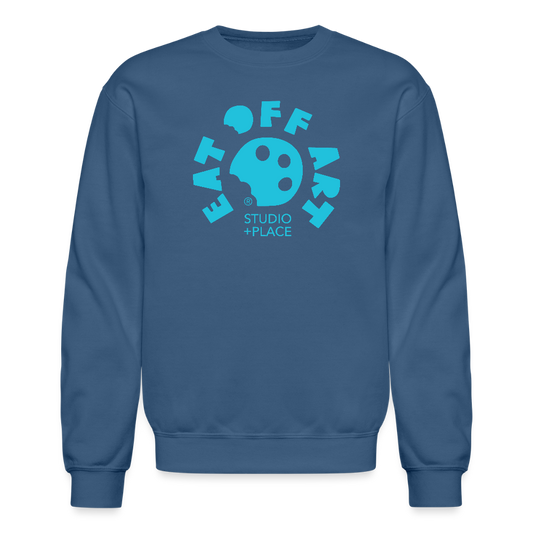 A Chill Community - indigo blue