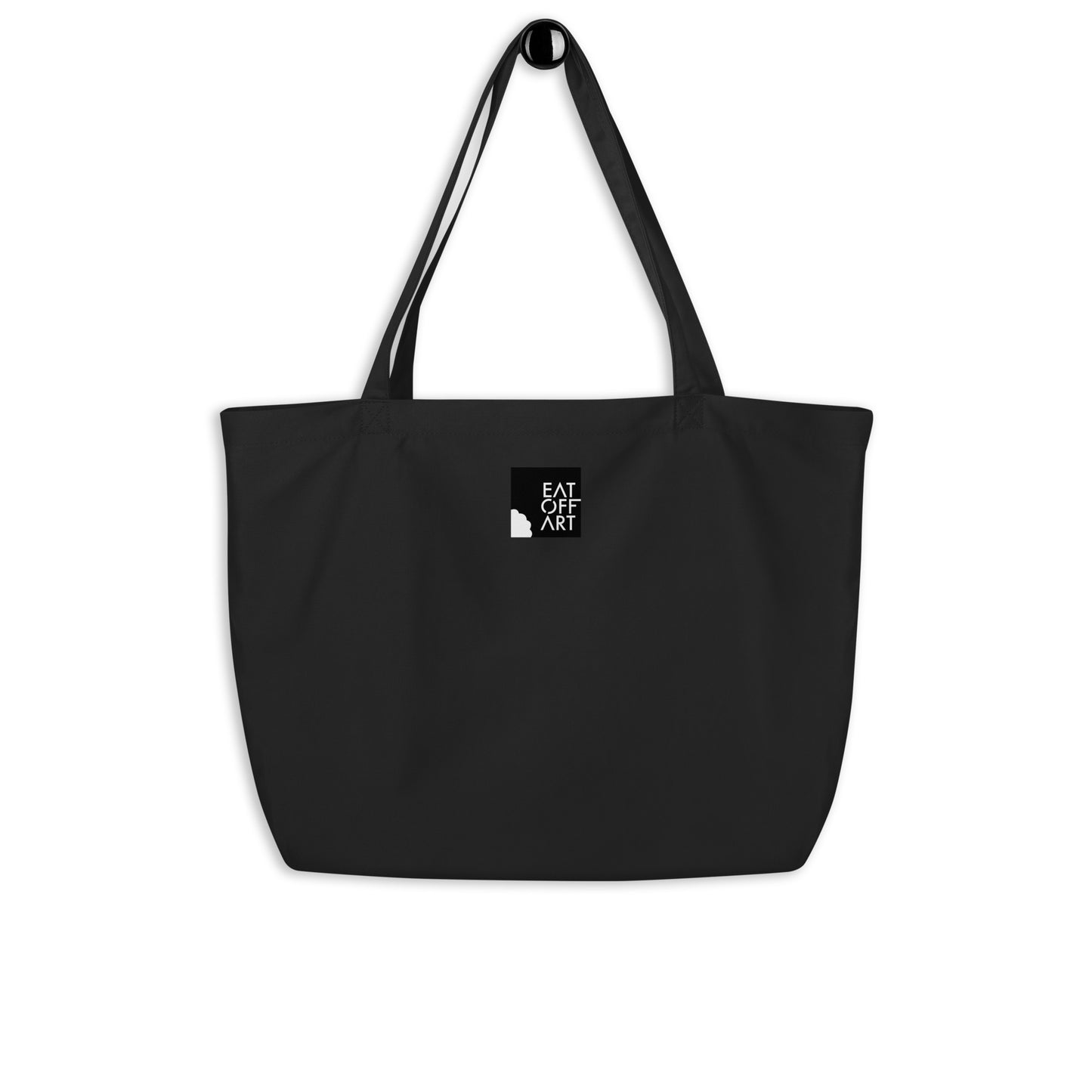 Artists Run the Show - Large organic tote bag