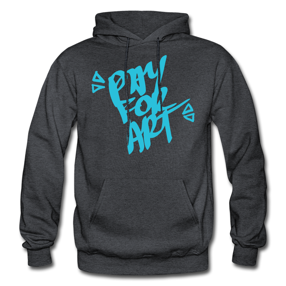 "Pay For Art" - charcoal grey