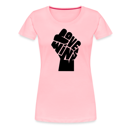 Love Wins - Power (Women's) T-Shirt - pink