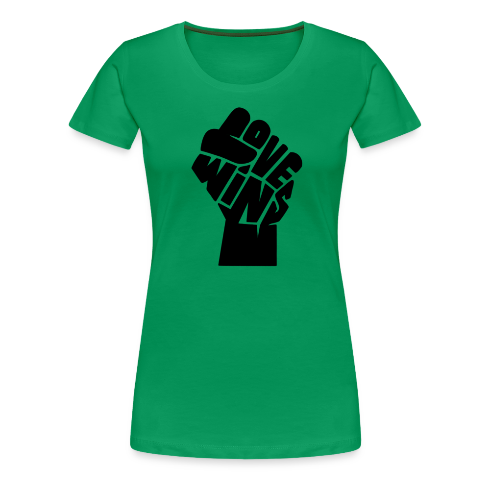 Love Wins - Power (Women's) T-Shirt - kelly green